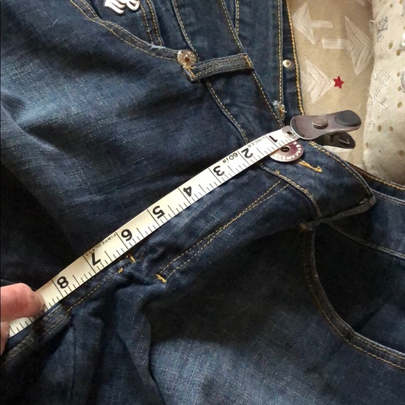 Man ALIVE denim jean shorts 5 pockets - Picture 9 of 11